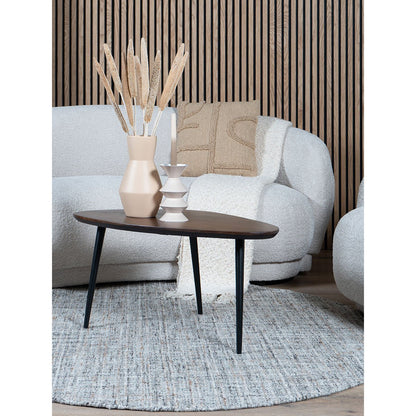 Rug Cross Grey/Beige – Round ø160 cm