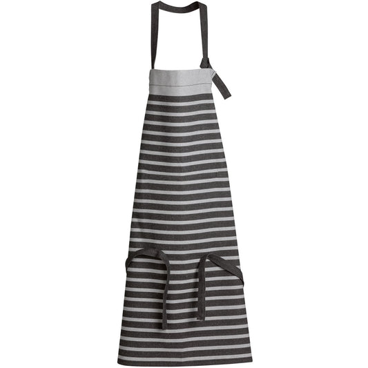 Recycled kitchen apron Tilio Black/gray 72 x 90