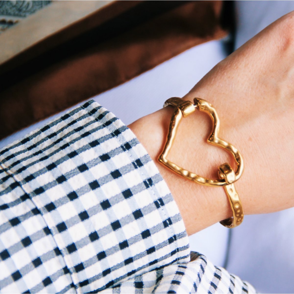 Bangle with XL heart