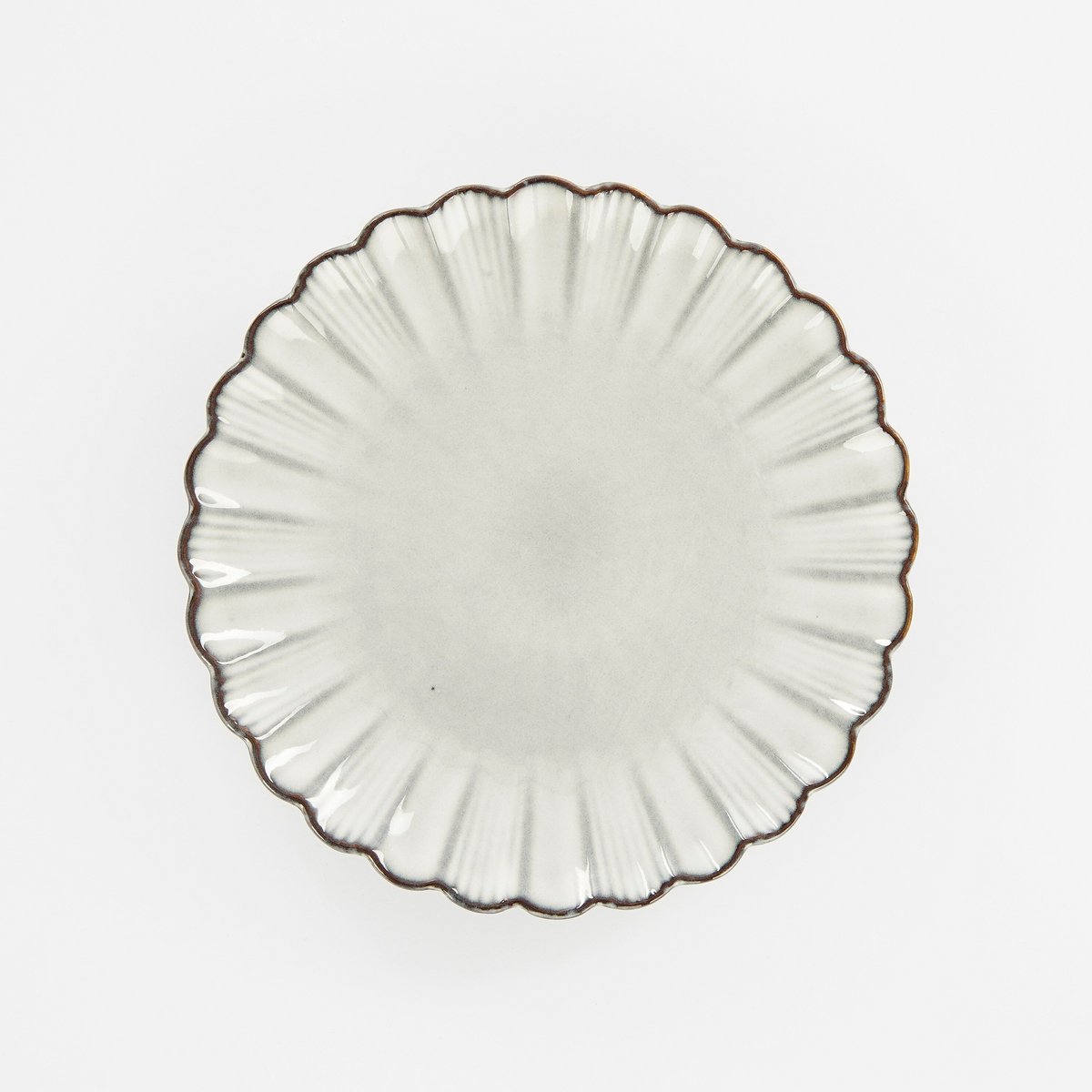 Breakfast plate Corfu Gray