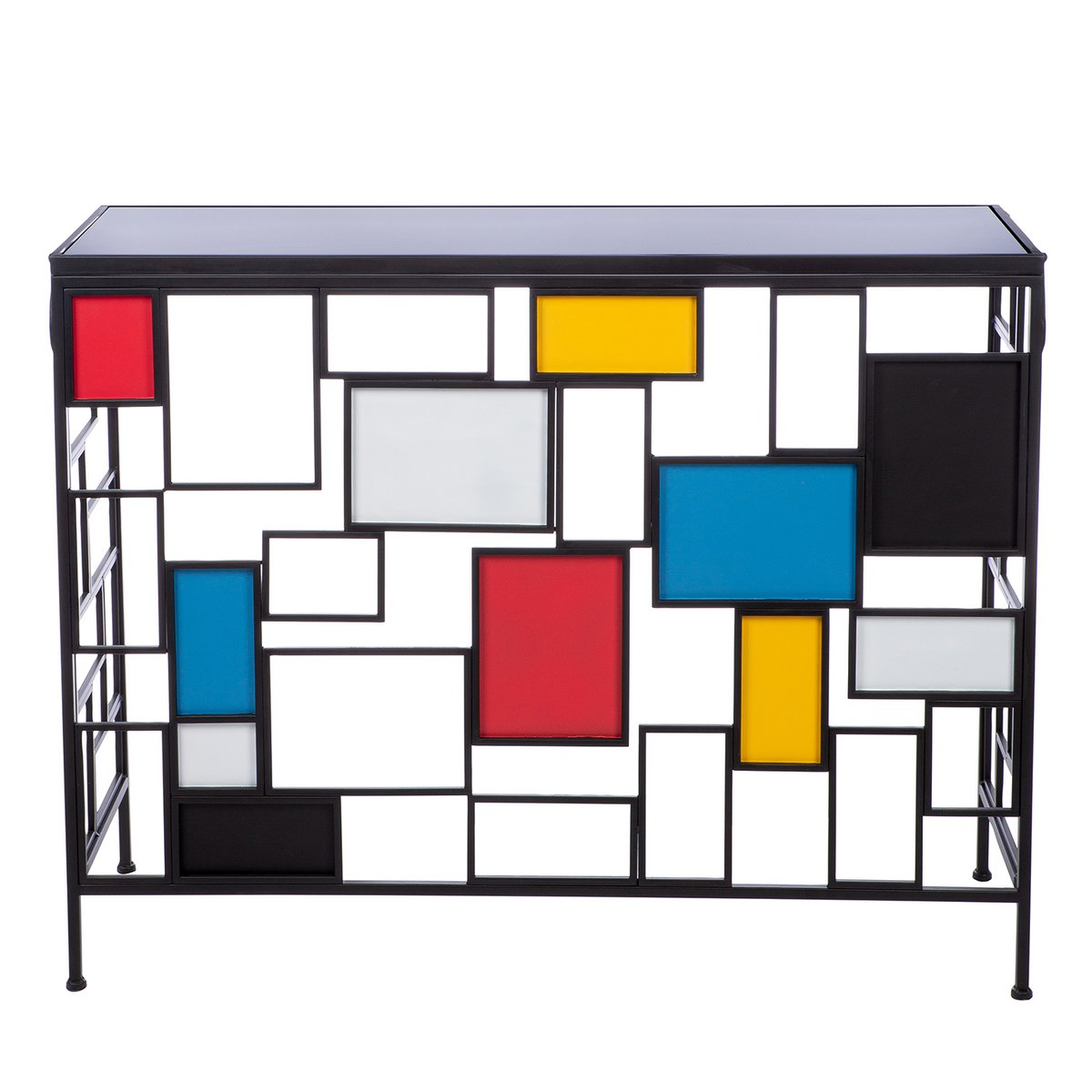 Mondrian side table, H.81 cm