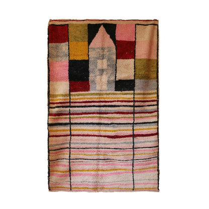 Pure wool Moroccan Berber rug 176 x 262 cm