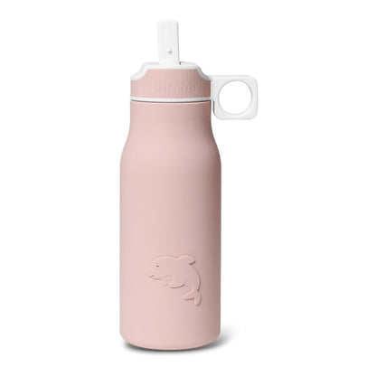 Lau silicone drinking bottle-Woodrose 400 ml