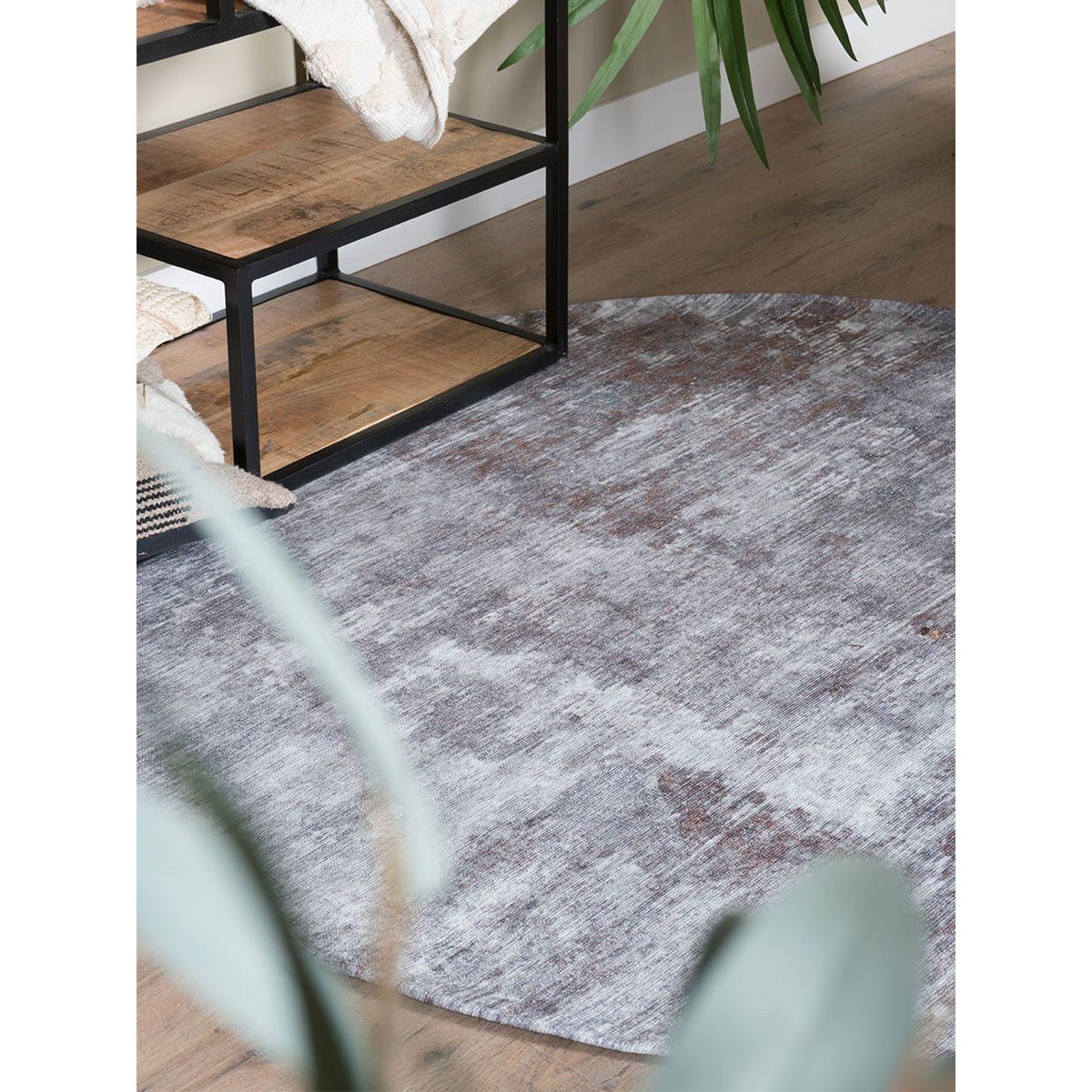 Rug Yara Brown ø200 cm