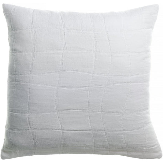 Recycled cushion Titou White 45 x 45