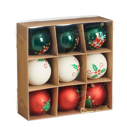 Christmas ball set Multi-coloured