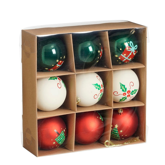 Christmas ball set Multi-coloured