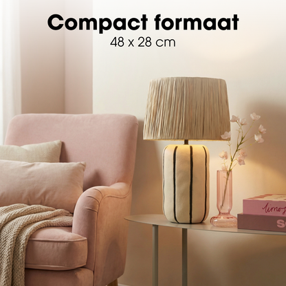 Standing lamp Denton Beige