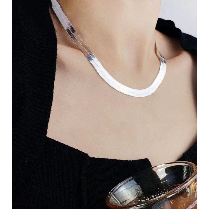 Unisex Herringbone chain - 7mm width