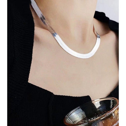 Unisex Herringbone chain - 7mm width