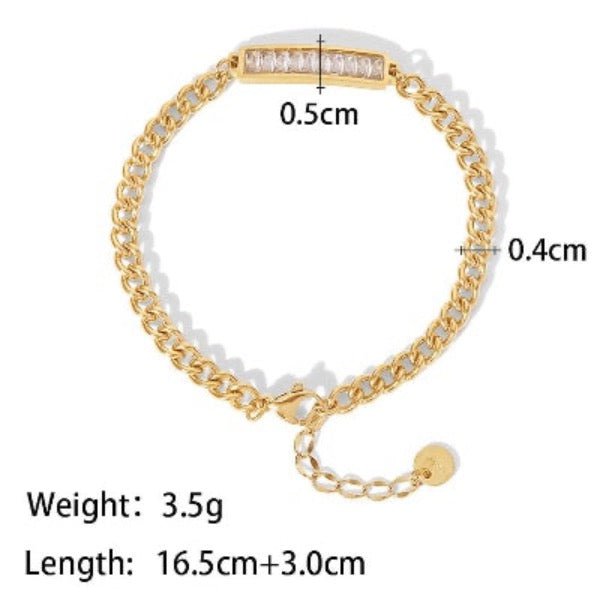 Chic Sparkling Stack Bracelet Set