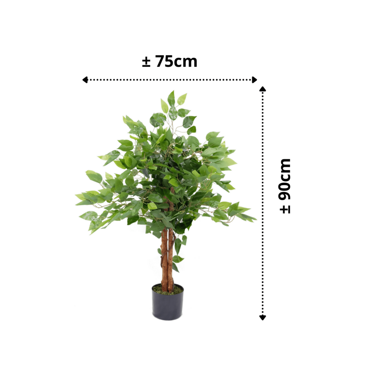 Artificial Ficus Tree 90cm