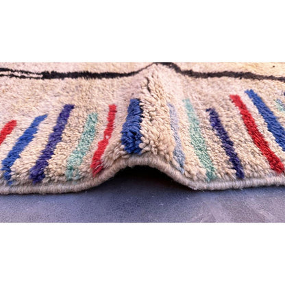 Colorful Berber rug from M'Rirt 168 x 266 cm