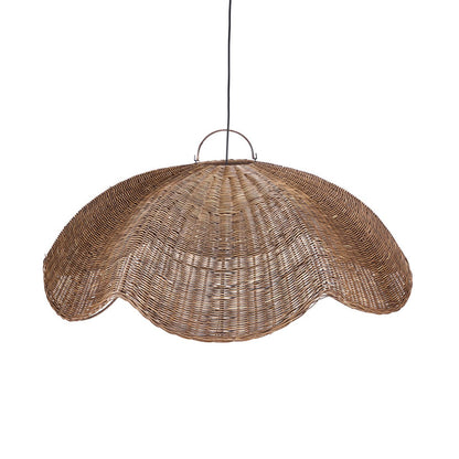 The Wave Pendant - Dark Walnut - L