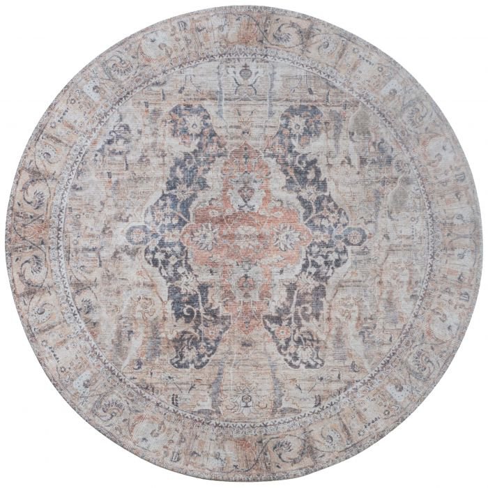 Carpet Mahal Beige 00 Round ø160 cm