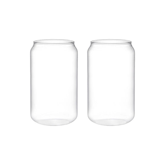 HIGH SHAPED WATER GLASSES 380ML CAN - SET OF 2