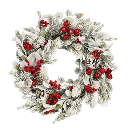 Christmas wreath Belfort Green