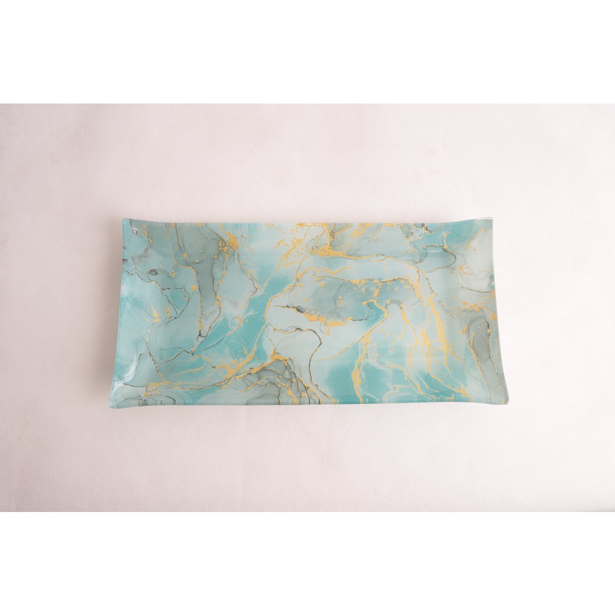 PLATEAUX RECTANGULAIRES OCEAN DORE 29.5X15CM - LOT DE 2