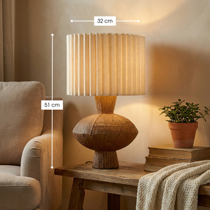 Table lamp Frey Brown