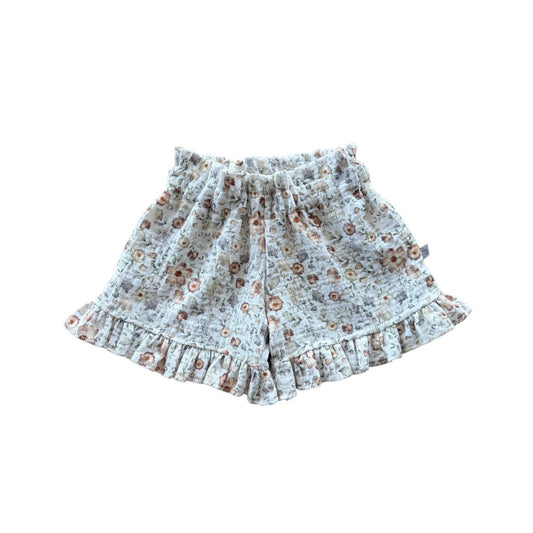 Shorts Culottes ruffle hydro Vintage flower