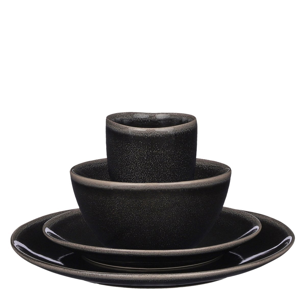 Tableware set Tabo Black