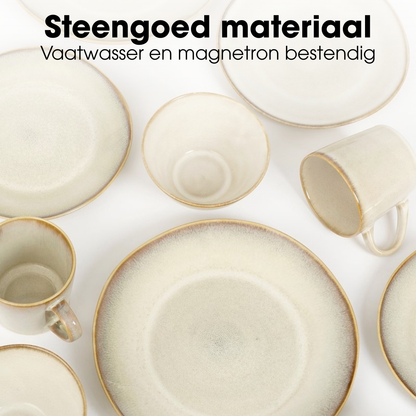 Servies set Racco Beige