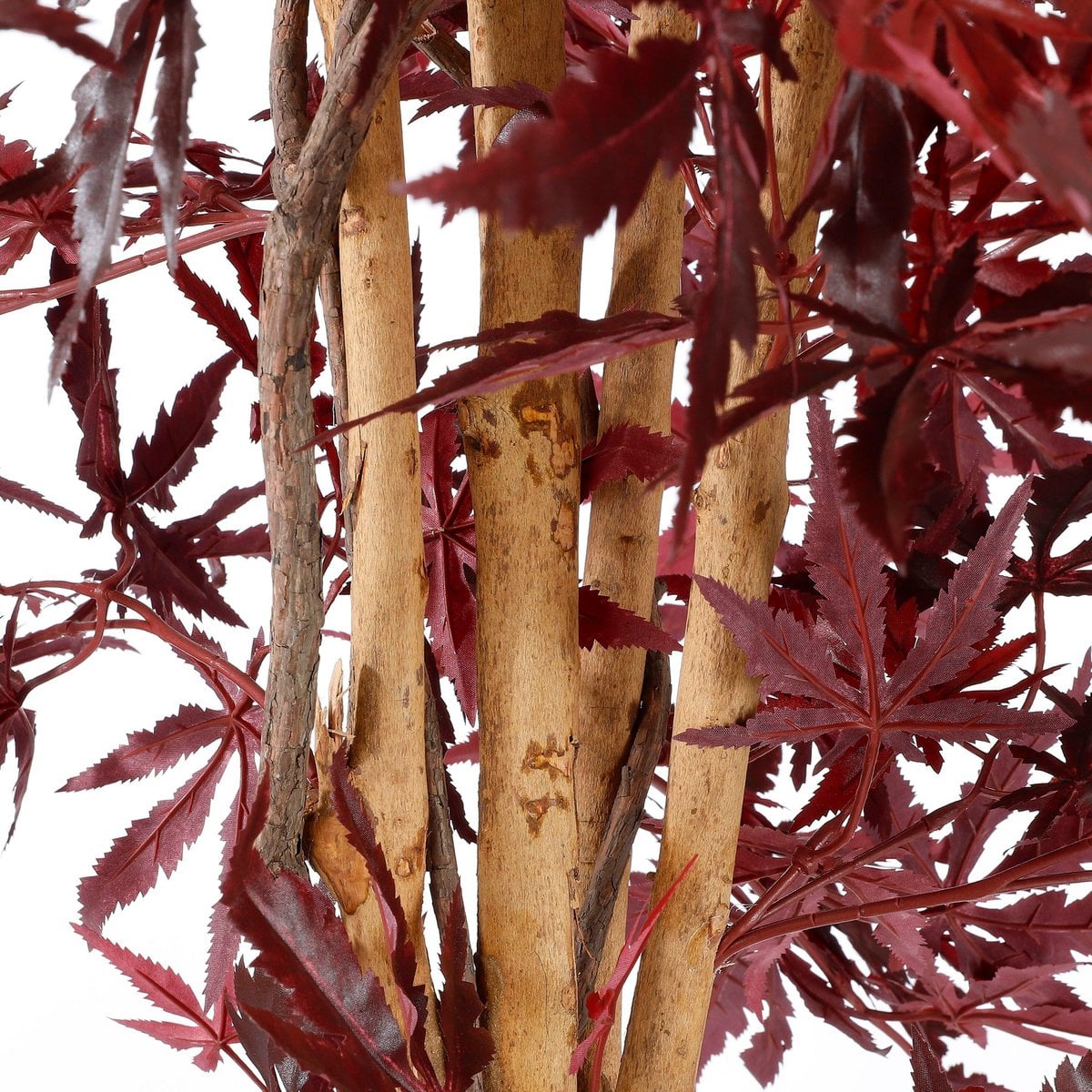 Artificial plant Maple Red