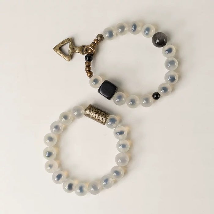 Splendid Candy Agate Beads Bracelets