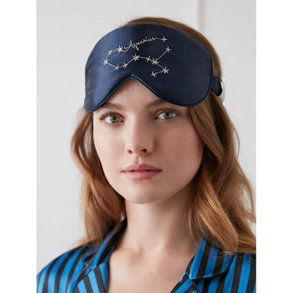 Zodiac Signs 100% Silk Sleeping Mask-Oversize