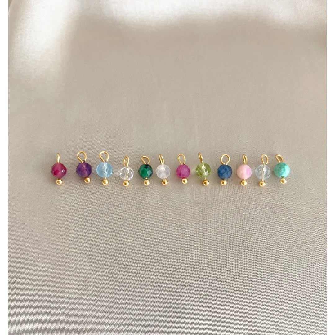 Birthstones Loose - Choose Month - Gold