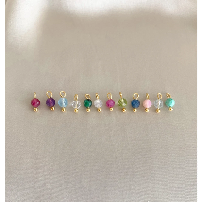 Birthstones Loose - Choose Month - Gold