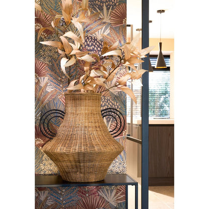Decorative vase Fabiola Light brown
