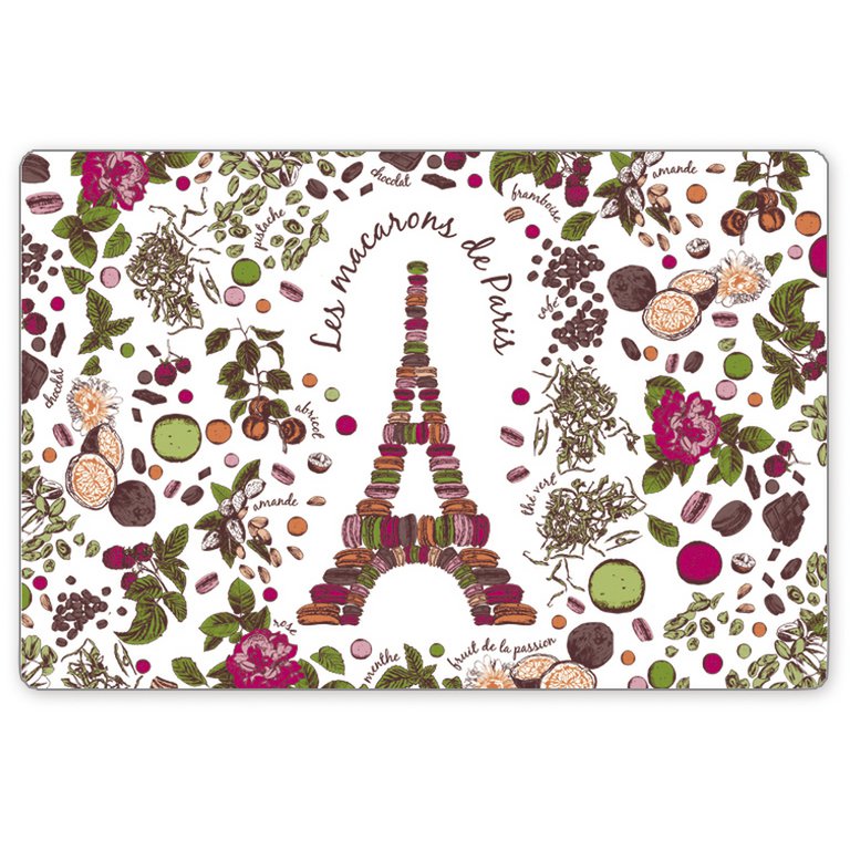 Macarons de Paris placemat 30 x 45