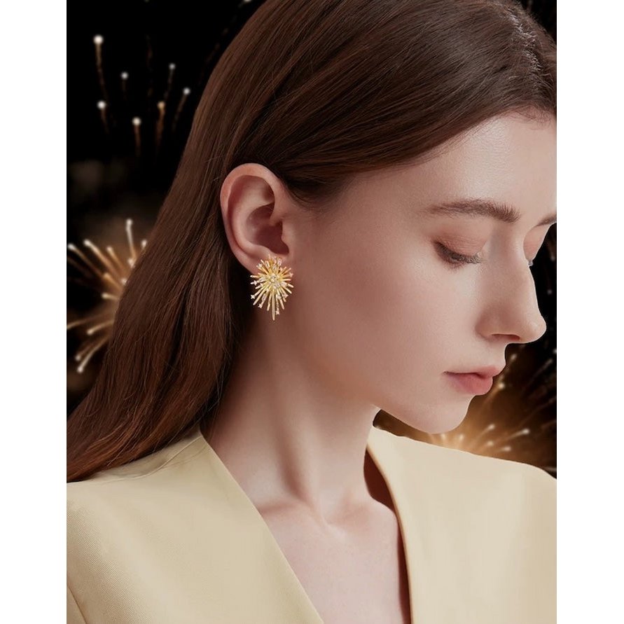Chic Dazzling Spark Earrings