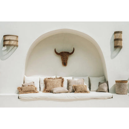 The Jalal Wall Applique - Natural - M