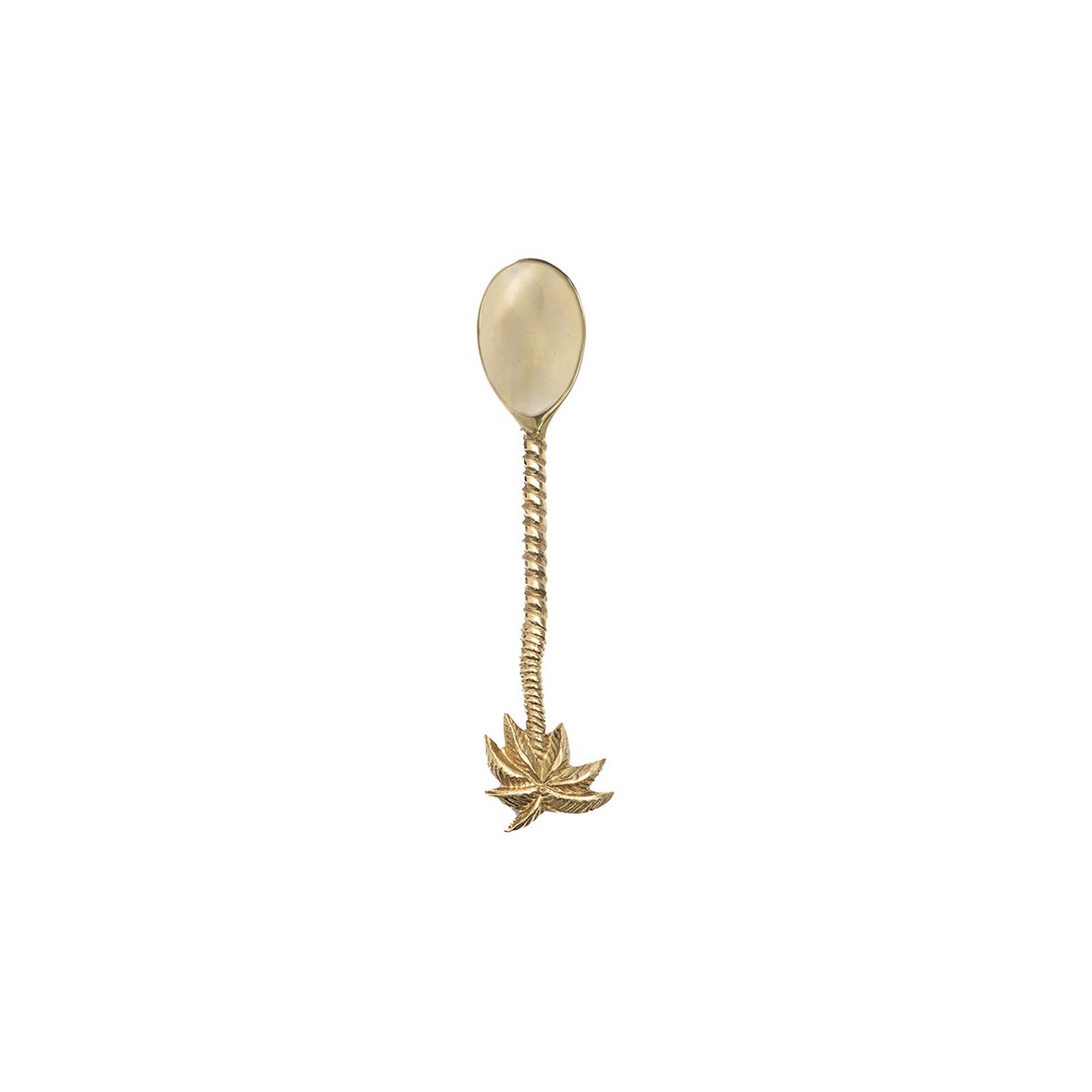The Palm Tree Tea Spoon - Gold