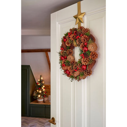Christmas wreath Landon Brown