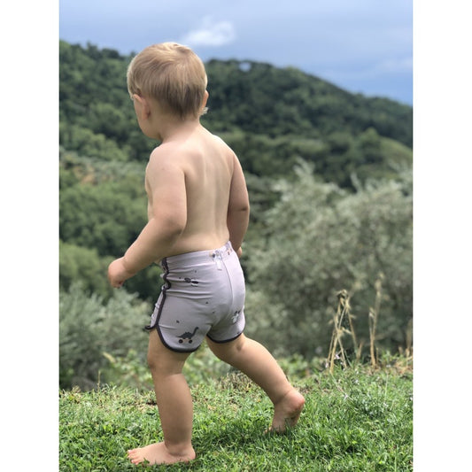 Marti swim shorts-Music Dino