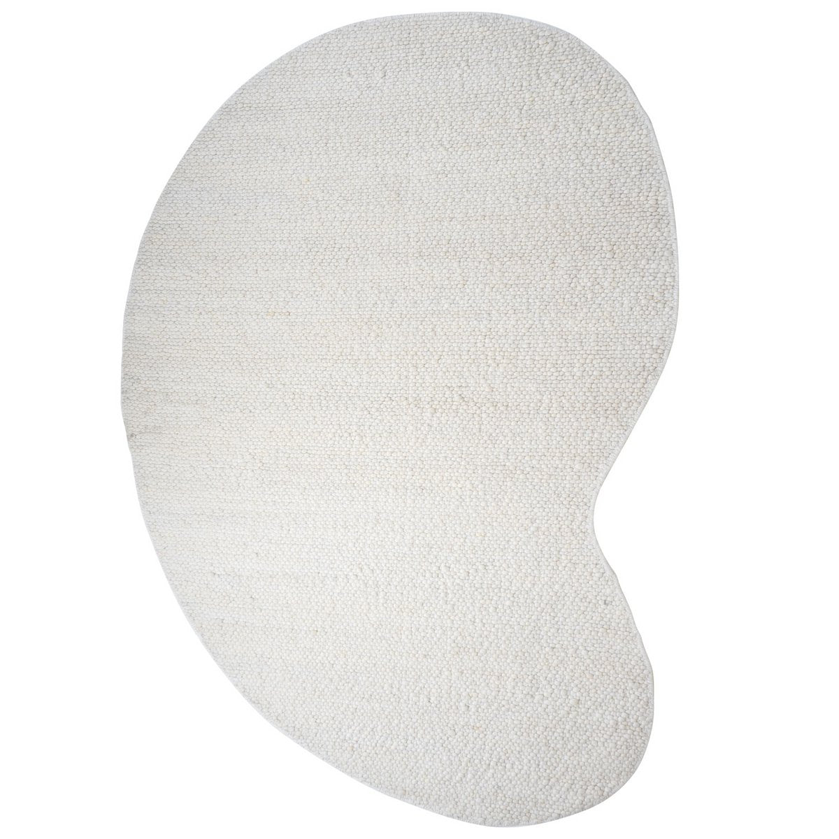 Rug Stone White - Organic 160 x 230 cm