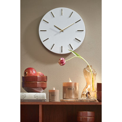 Wall clock Brixen White