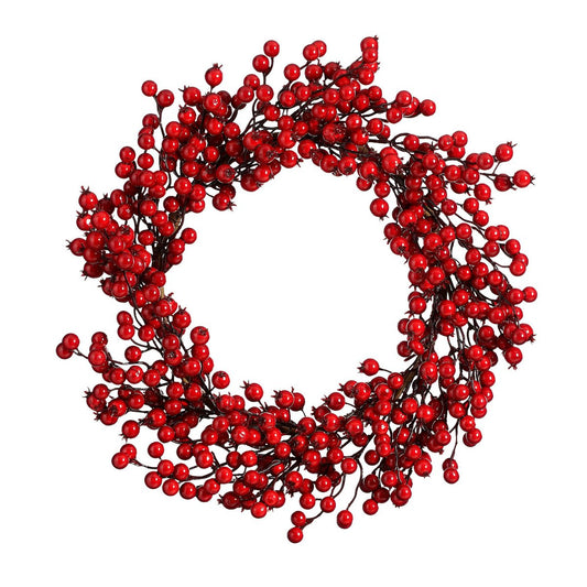 Christmas wreath Red