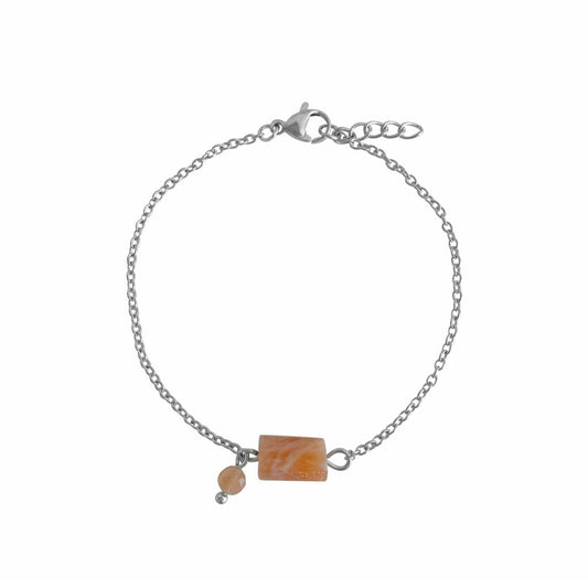 Sunstone Bracelet - Silver