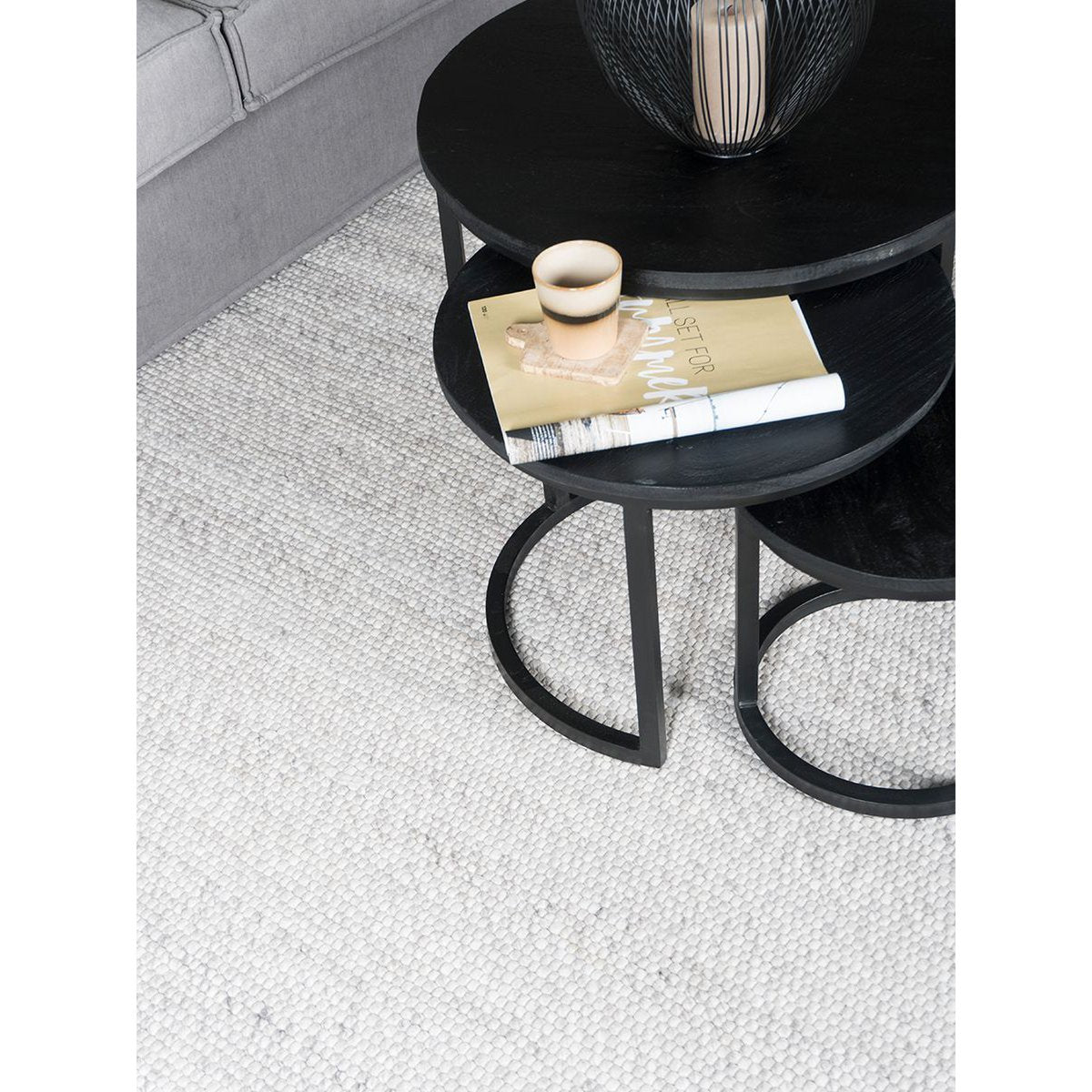 Rug Pebbel 814 - 200 x 280 cm