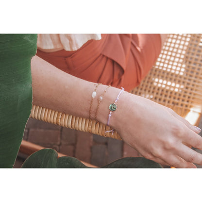 Armband Maansteen - Goud