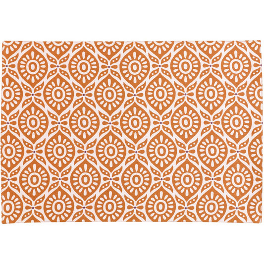 Corased Table Set Citrus Recycled Terracotta 33 x 48