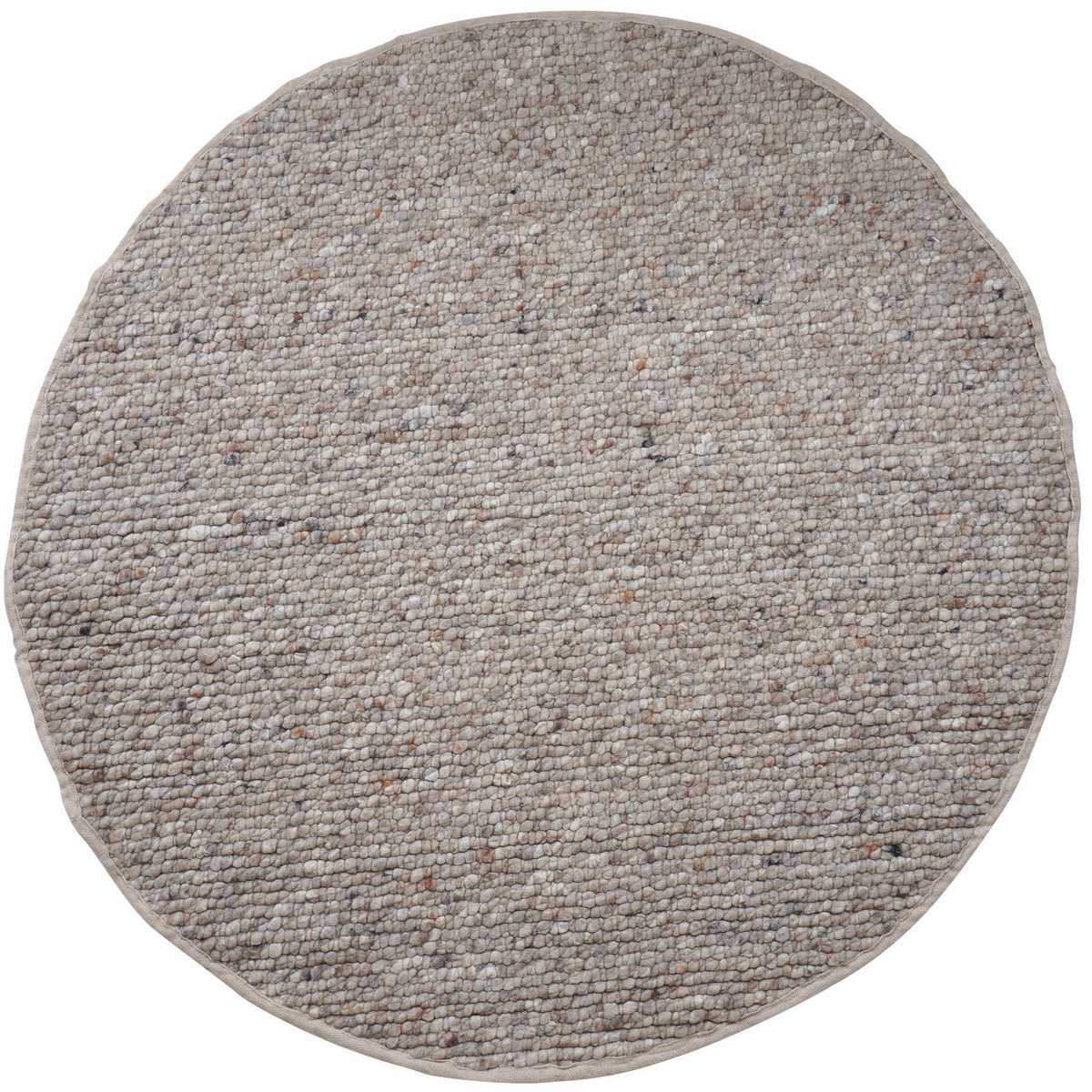 Rug Steve Donker Beige Round Ø200 cm