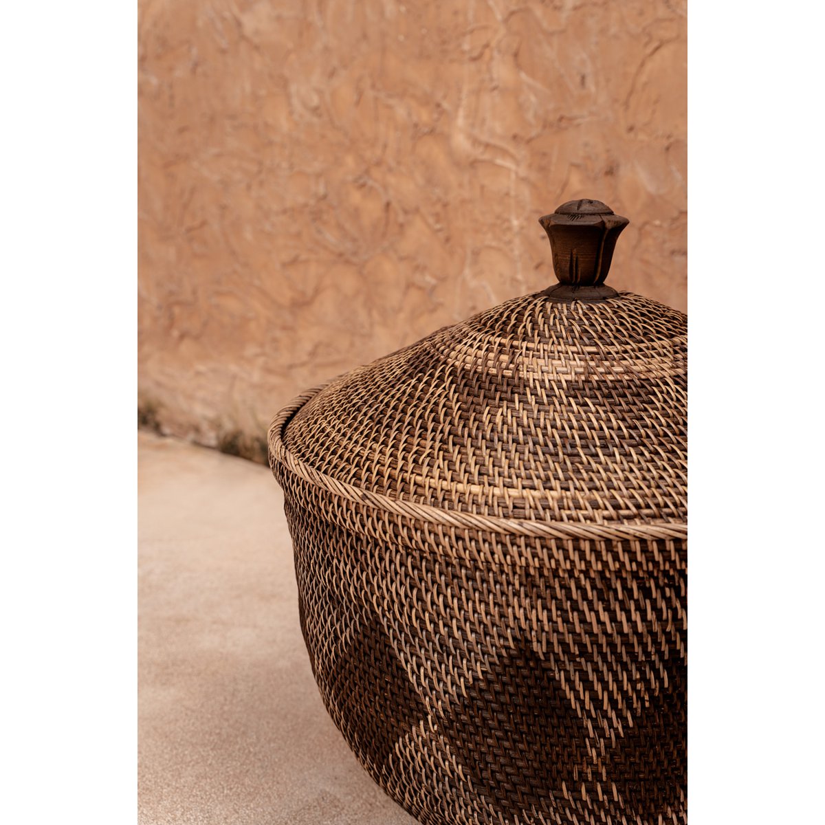 The Storage Crown Basket - Natural Brown