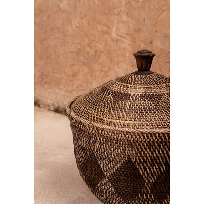 The Storage Crown Basket - Natural Brown
