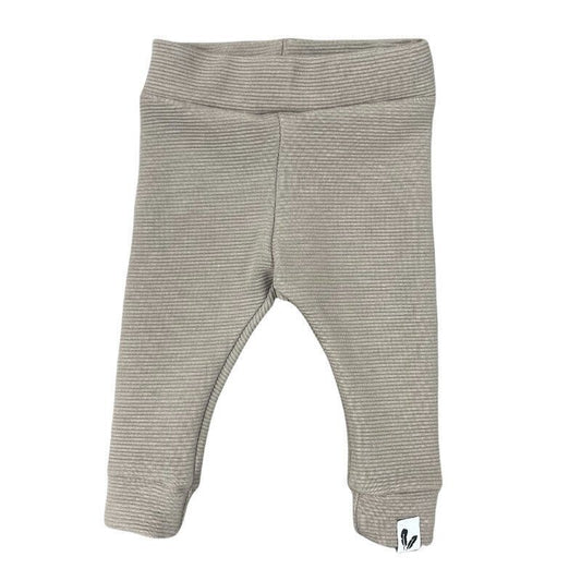 Pants rib taupe