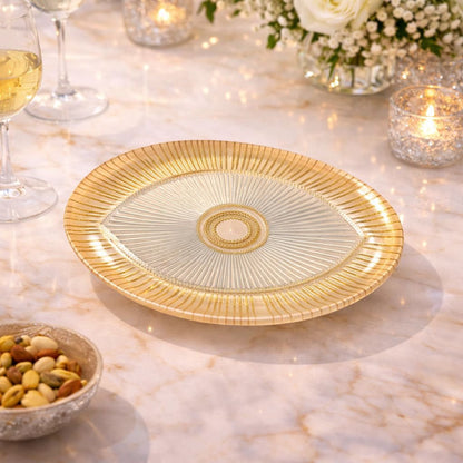 22x15.5cm beige oval cup